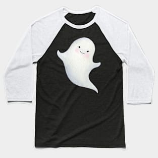 Halloween Ghost Baseball T-Shirt